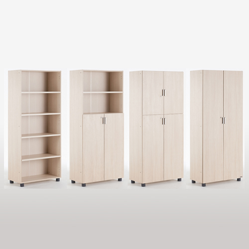 리바트하움 5단책장(오픈형/하부도어형/상하부도어형/올문형)