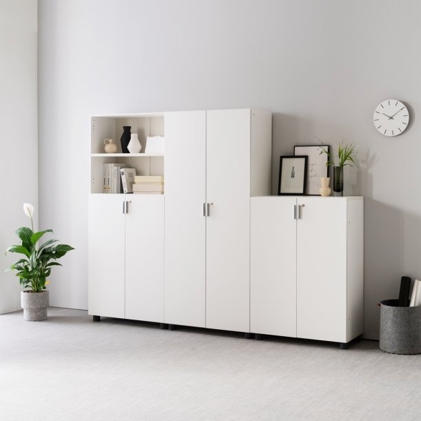 리바트하움 5단책장(오픈형/하부도어형/상하부도어형/올문형)