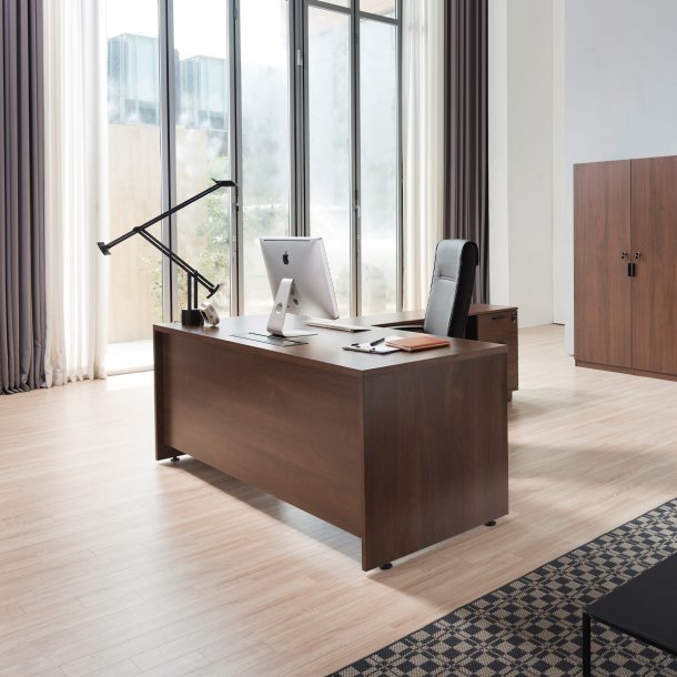 하움 중역 6000G 목재다리책상