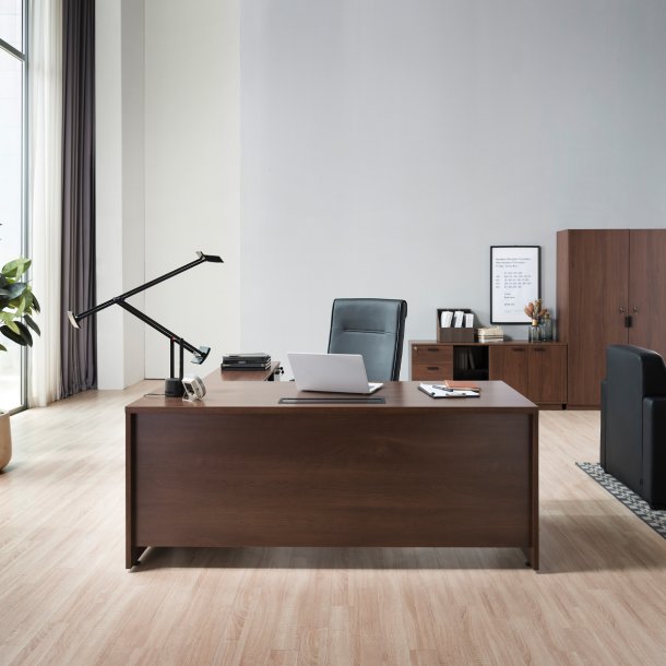 하움 중역 6000G 목재다리책상