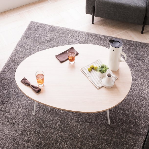 리바트하움 타원 소파테이블