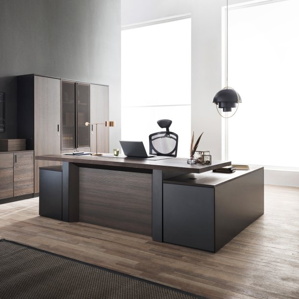 EX9 900G 중역책상 최고급 무늬목