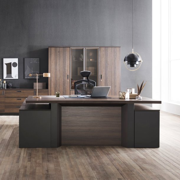 EX9 900G 중역책상 최고급 무늬목