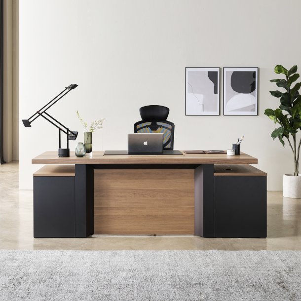 EX9 900G 중역책상 최고급 무늬목