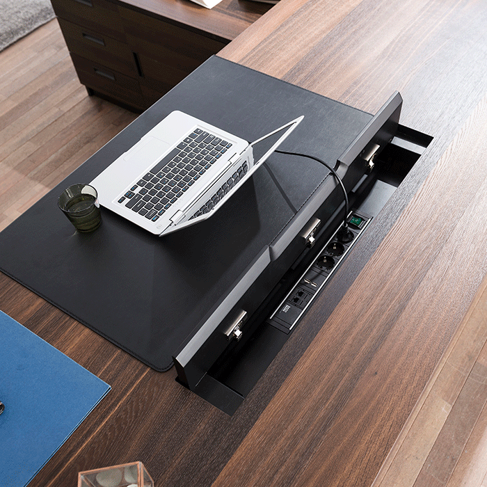 EX9 900G_가죽 데스크패드