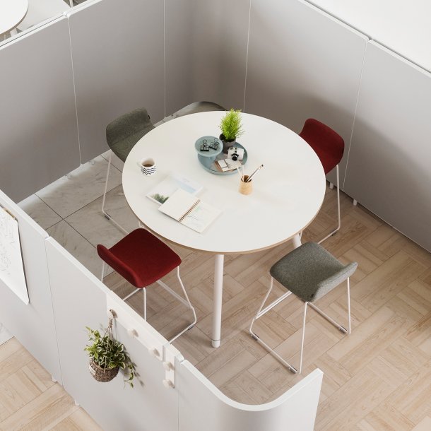 C600G 1200 스탠딩 원형테이블