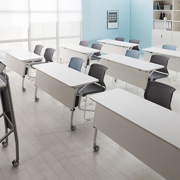 SWING_2인폴딩테이블(화이트프레임)