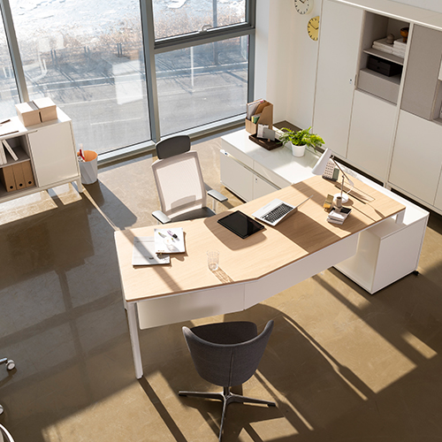 오피스원 중역 160도 책상