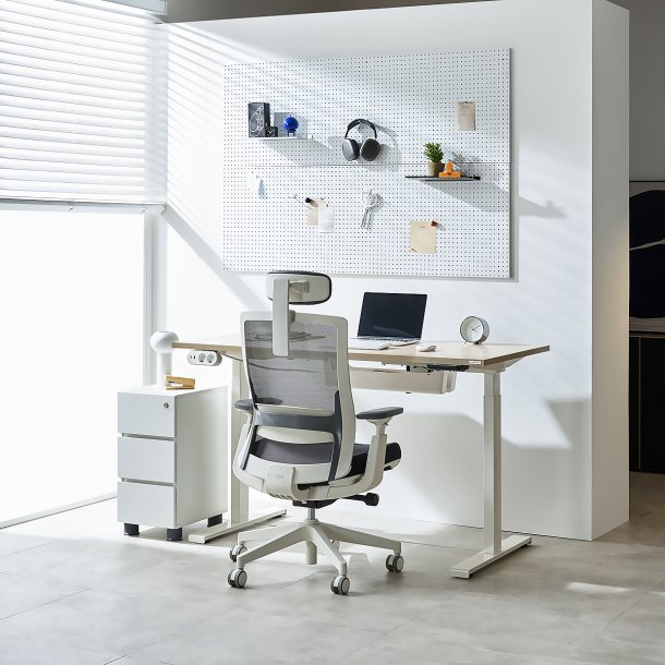 리바트 듀얼모터 모션데스크 라이트