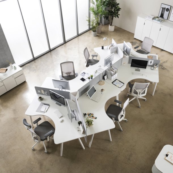 뉴 이지링커 2100 120도 컴퓨터책상