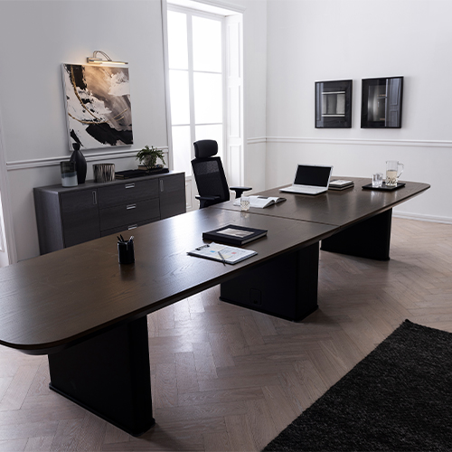 리바트오피스 HUNEARS 전동회의테이블(일반형/덕트형)