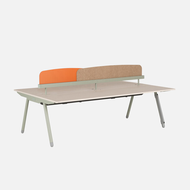 볼루토 코워크 책상 스크린세트